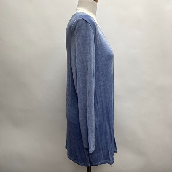 Weekenders Top Size Medium Blue Long Sleeve - Picture 7 of 14